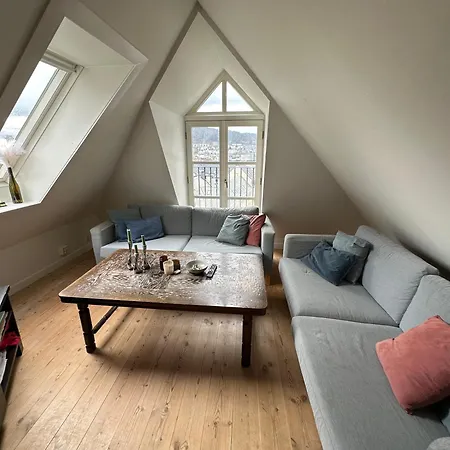 Séjour chez l'habitant Sjarmerende Bolig Like Ved Togstasjonen *